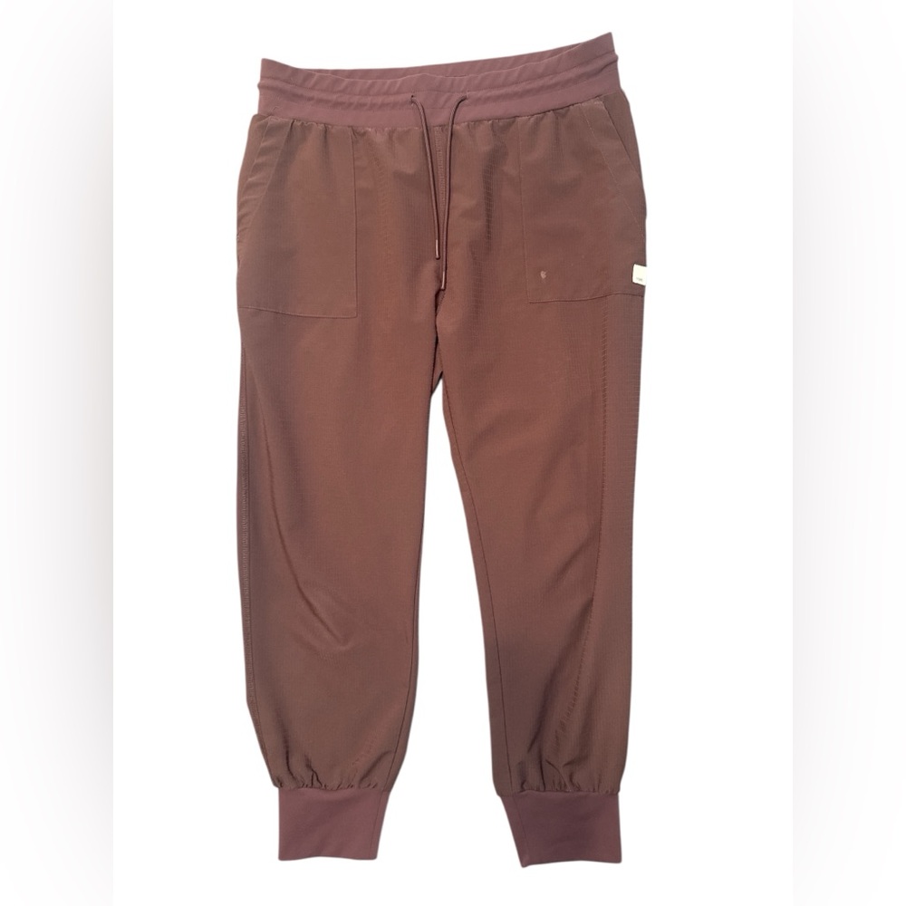 Vuori Women’s Jogger Pants Dusty Rose Mauve Size Large Flawed - Picture 2 of 10